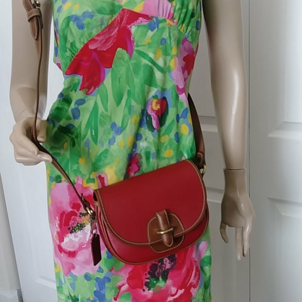 VINTAGE 1992 COACH CASSIDY  BAG - Picture 11 of 17